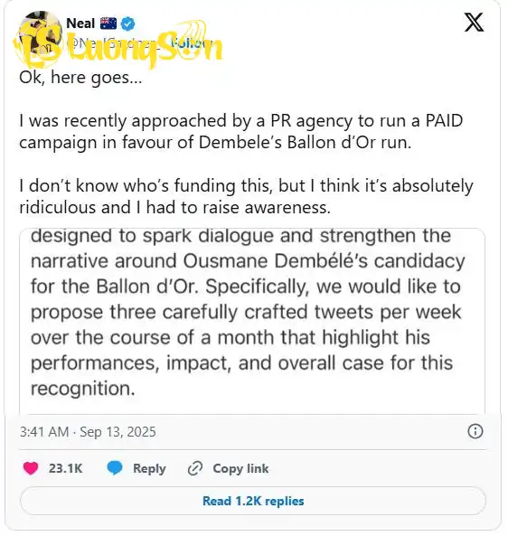 Chia sẻ của nhà báo Gardner đã thu hút sự chú ý lớn trên mxh. (Ảnh: Nền tảng X) Chia sẻ của nhà báo Gardner đã thu hút sự chú ý lớn trên mxh. (Ảnh: Nền tảng X)