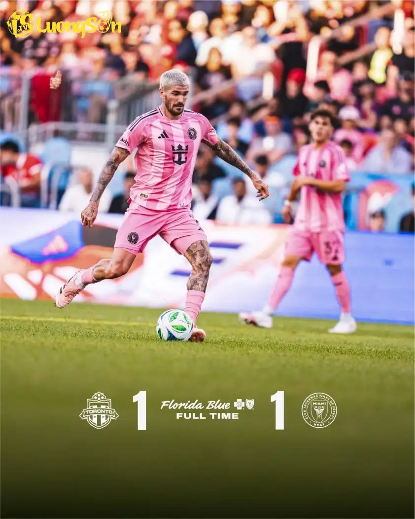 Inter Miami chia điểm thất vọng trước Toronto, tự hủy trong cuộc đua vô địch Supporters Shield (Ảnh: Fanpage CLB). Inter Miami chia điểm thất vọng trước Toronto, tự hủy trong cuộc đua vô địch Supporters Shield