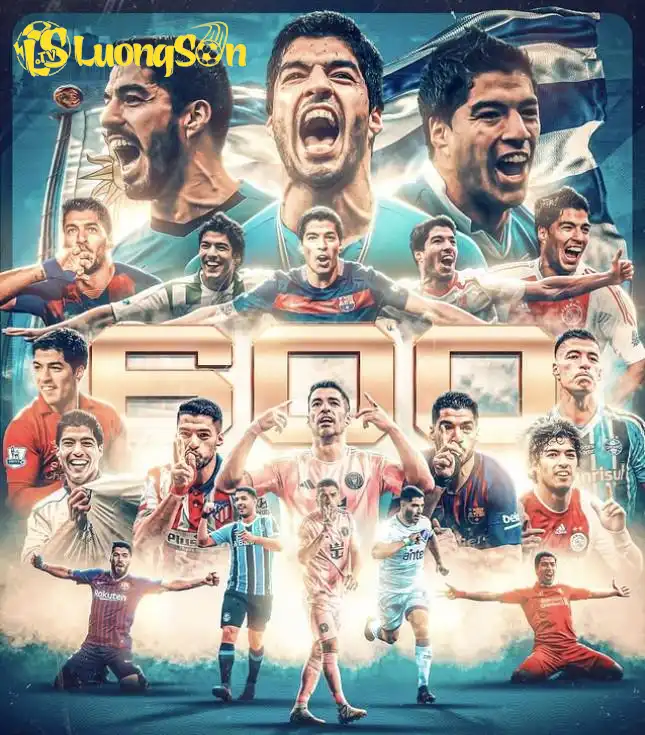 Suarez cán mốc 600 bàn thắng trong sự nghiệp (Ảnh: instagram) Suarez cán mốc 600 bàn thắng trong sự nghiệp
