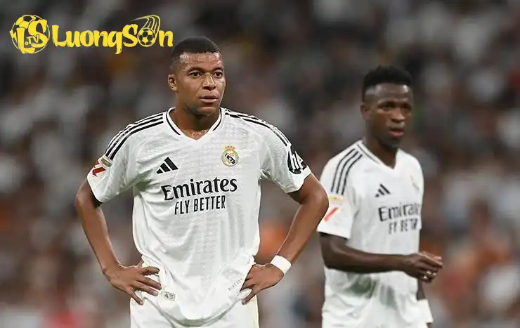 Liệu Vinicius đang thực sự bị Mbappe 'đớp hết phần' như Koke đã bảo? (Ảnh: AP). Liệu Vinicius đang thực sự bị Mbappe 'đớp hết phần' như Koke đã bảo?