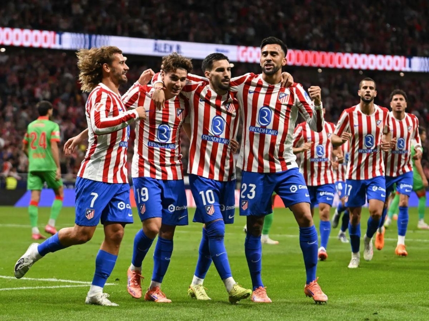 Atletico Madrid đang có được phong độ cao ở thời điểm hiện tại