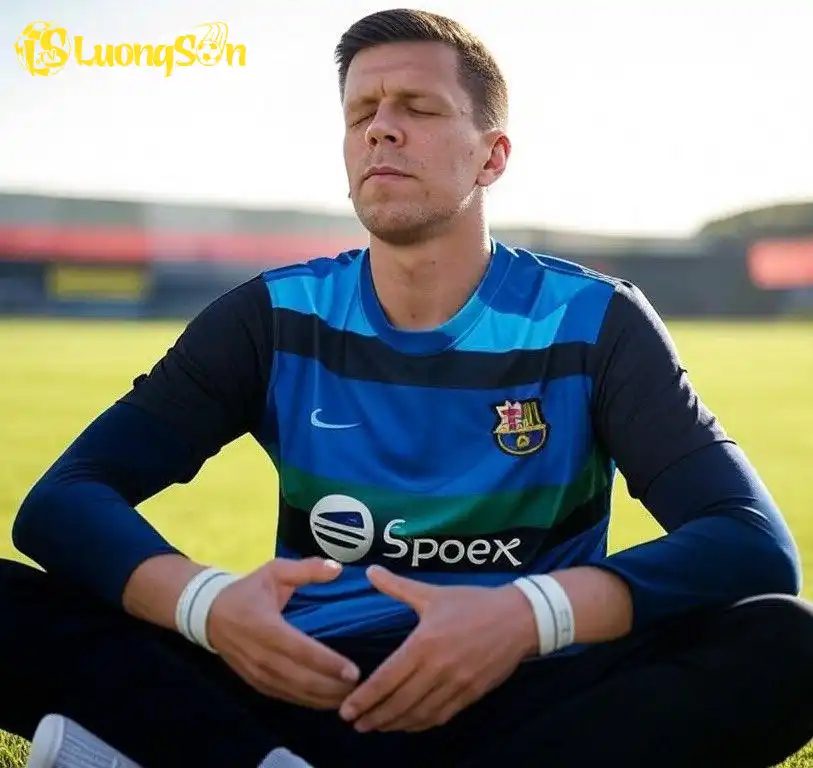 Szczesny nhận thấy thiền rất hiệu quả - Ảnh: @WojcichSzczesny Szczesny nhận thấy thiền rất hiệu quả