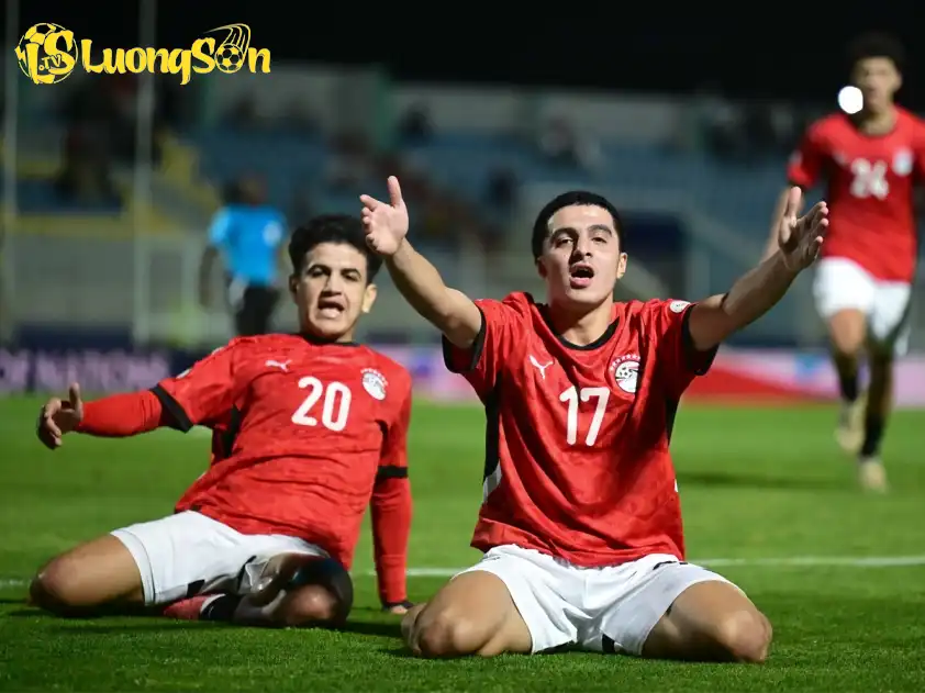 U17 Ai Cập đang chơi khá tốt ở thời điểm này