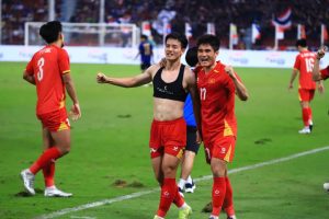 Thanh Nhàn là người đã ghi bàn thắng ấn định tỷ số trong hiệp phụ.